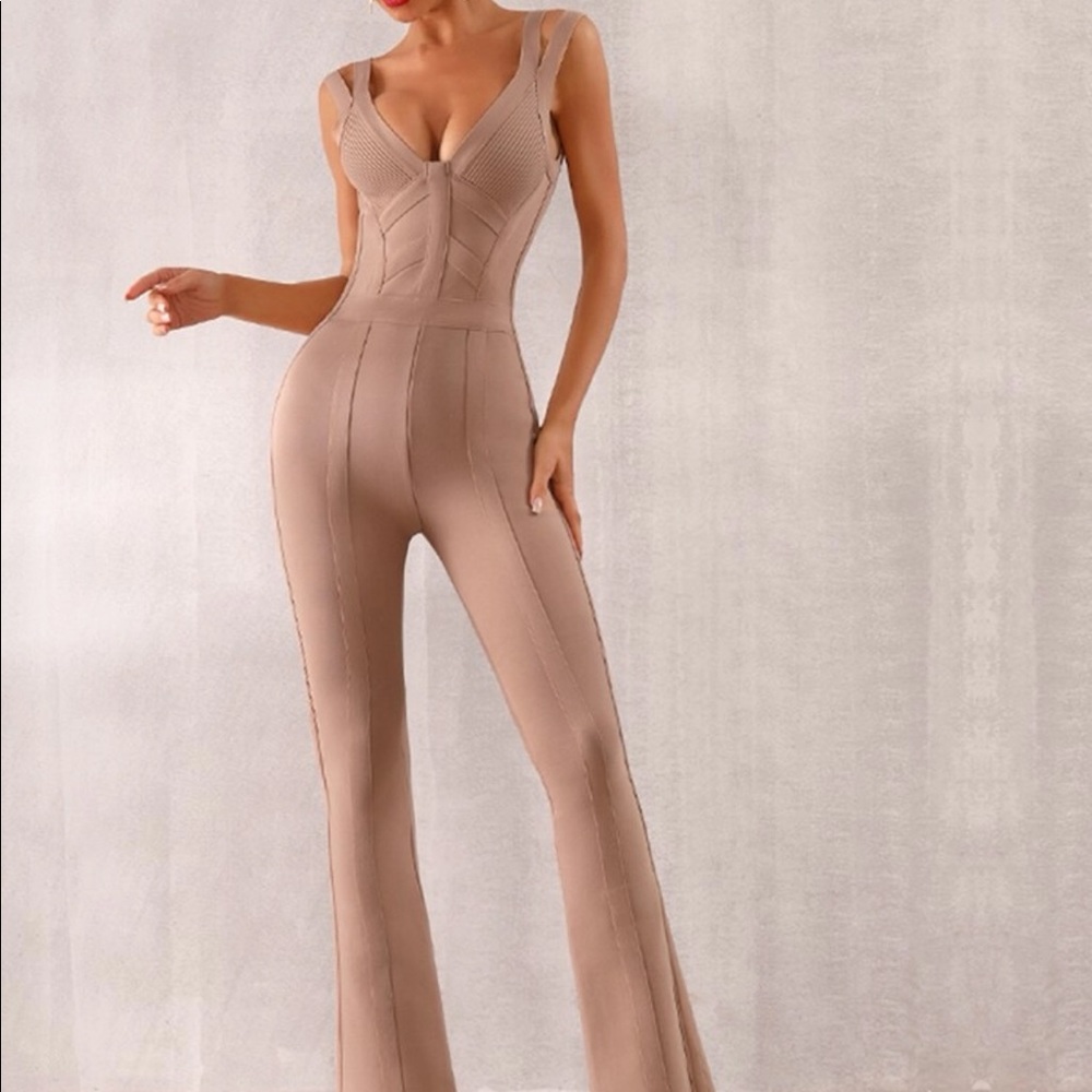 Nude Jumpsuit